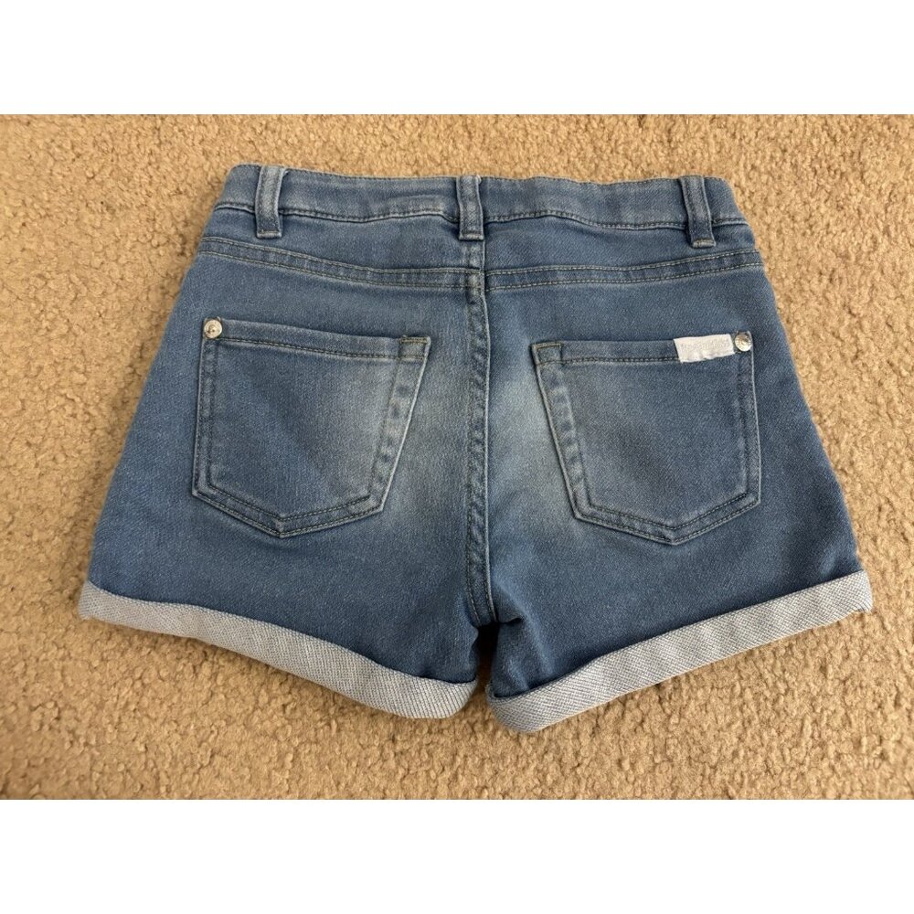 3/$15 SALE - Koala Kids Girls Denim Cuffed Jean Shorts - Size 6 - Picture 2 of 4